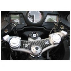 Gabelbrücken- Protektor PRINT in carbon-look zu Honda