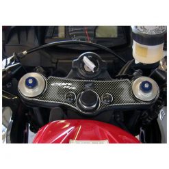 Gabelbrücken- Protektor PRINT in carbon-look zu Honda