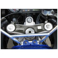 Gabelbrücken- Protektor PRINT in carbon-look zu Honda