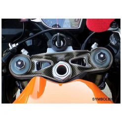 Gabelbrücken- Protektor PRINT in carbon-look zu Honda