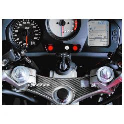 Gabelbrücken- Protektor PRINT in carbon-look zu Honda