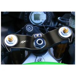Gabelbrücken- Protektor PRINT in carbon-look zu Kawasaki