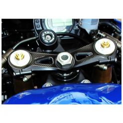 Gabelbrücken- Protektor PRINT in carbon-look zu Kawasaki