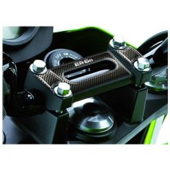 Gabelbrücken- Protektor PRINT in carbon-look zu Kawasaki