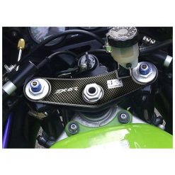 Gabelbrücken- Protektor PRINT in carbon-look zu Kawasaki