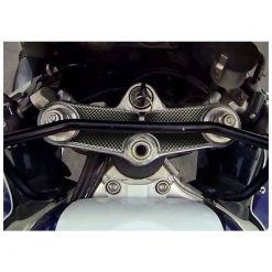 Gabelbrücken- Protektor PRINT in carbon-look zu Suzuki