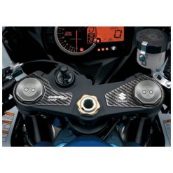 Gabelbrücken- Protektor PRINT in carbon-look zu Suzuki