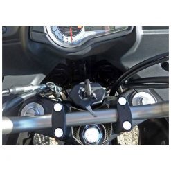 Gabelbrücken- Protektor PRINT in carbon-look zu Suzuki