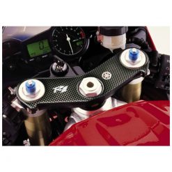 Gabelbrücken- Protektor PRINT in carbon-look zu Yamaha