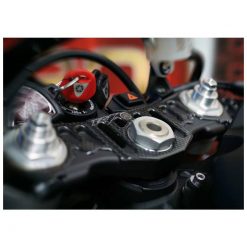 Gabelbrücken- Protektor PRINT in carbon-look zu Yamaha