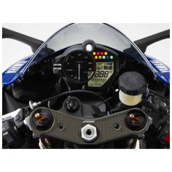 Gabelbrücken- Protektor PRINT in carbon-look zu Yamaha