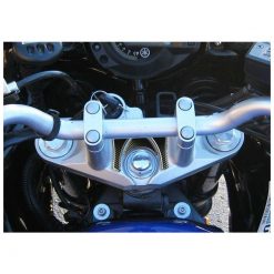 Gabelbrücken- Protektor PRINT in carbon-look zu Yamaha
