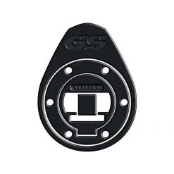 Tankcap- Protektor PRINT GOLD ANNIVERSARY SOFT TOUCH - LEDER STYLE in schw