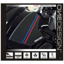 Side- Pad PRINT (Paar) ONEdesign HDR211 in schwarz zu Ducati