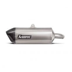 Auspuff AKRAPOVIC SLIP-ON in TITAN mit CARBON-ENDCAP zu Suzuki (CH Homolog