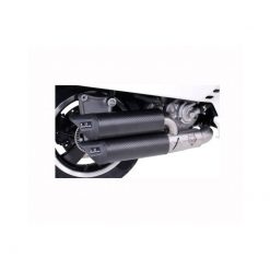 Auspuff REMUS RSC - DUAL FLOW in CARBON zu Piaggio (CH- Homologiert) EURO4