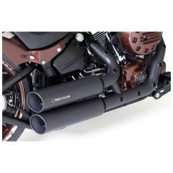 Auspuffanlage REMUS CUSTOM in SCHWARZ zu HD (CH- Hom.) EURO4