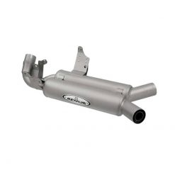 Auspuff REMUS RUND 2x Ø 94mm in EDELSTAHL POLIERT zu Buell (CH- Homologier