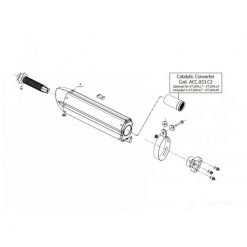 Katalysator MIVV Paar (Patronen- Einsatz) Typ ACC.033.C2