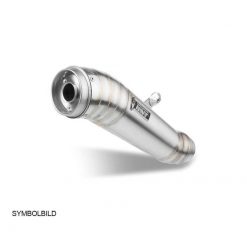 Auspuff MIVV GHIBLI in Edelstahl- Schwarz zu Moto Guzzi (CH- Homologiert)