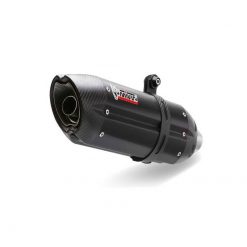 Auspuff MIVV SUONO - UNDERSEAT in Edelstahl- Schwarz zu Ducati (CH- Homolo