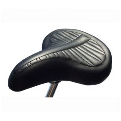 Sattel MOPED KINGS CRUISER CLASSIC SEVENTY'S (B 260 x L 230mm) in schwarz