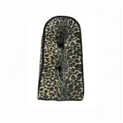 Sissybar- Kissen MOPED KINGS (H 30 x B 15 x T 5cm) in Velours- leopard