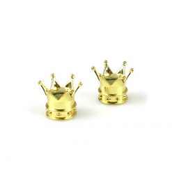 Ventildeckel MOPED KINGS (Paar) KING in gold