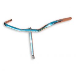 Lenker MOPED KINGS NSU Ø 22mm in chrom (B 56.5 x H 5.3 - versetzt ??cm)