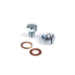Schrauben- Set PUCH für Oel Einfüll- und Ablassschraube, inkl. Dichtungen zu