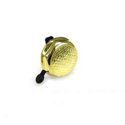 Glocke MOPED KINGS Schachbrett- Prägung, Ø 55mm in gold