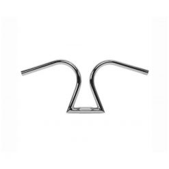 Lenker MOPED KINGS TITTY Ø 25.4/22mm in chrom (B 53 x H 23 - versetzt 0cm)