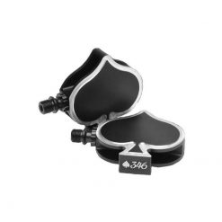 Pedalen MOPED KINGS PROJECT 346 in alu- schwarz (L 9.5 x B 12 x H 2.3cm