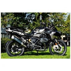 Auspuff BOS DESERT FOX in Carbon zu BMW (CH-Homologiert) EURO4