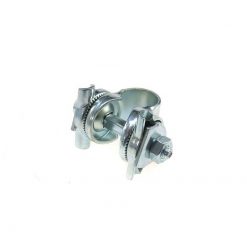 Sattelklemme - Sattelkloben MOPED KINGS Universal in silber
