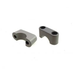 Befestigungsbrücke EBR (Paar) mit M6 für Lenker, in grau zu Puch Maxi Gabe