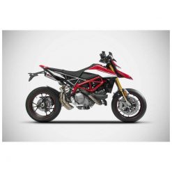 Auspuff ZARD GT (2 in 2) in Inox zu Ducati (CH- Homologiert) EURO4