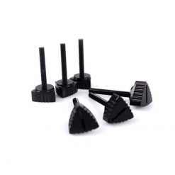 Seitenschutzschrauben- Set MOPED KINGS CNC schwarz- eloxiert zu Puch Maxi S