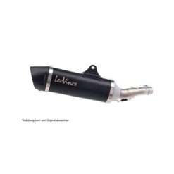 Auspuffanlage LeoVince (2in1) Nero in inox-schwarz zu Suzuki (CH-Hom)