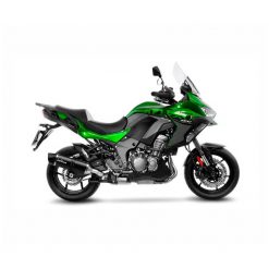 Auspuff LeoVince LV One Evo in carbon zu Kawasaki (CH-Hom)