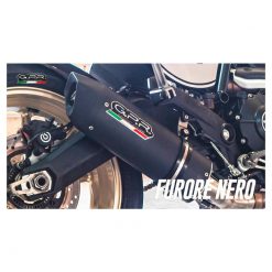 Auspuffanlage GPR Furore Nero in schwarz-matt zu Suzuki (CH-Hom)