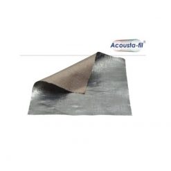 Hitzedämmmatte *ACOUSTA-FIL* HEAT BARRIER Glasfaser, Aluminium 250x250mm 200g