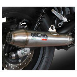 Auspuff GPR MX Cone in inox zu Triumph (CH-Hom)