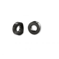 Unterlagscheiben gerundet für Mutter Pneuklemme schwarz