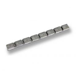 Auswuchtgewicht 10mm schmal (10 Stück) à 8x5g, silber