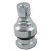 Ventile gerade/alu chrom für Tubelessfelge