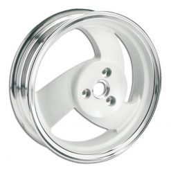 Felge Aerox/Nitro 13x3.5 Zoll weiss/alu NETTOPREIS