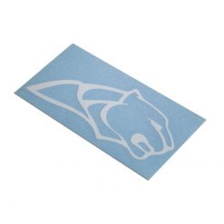 Aufkleber Jaguar 10cm weiss (10x5cm) NETTOPREIS