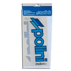 Sticker Polini 23x8mm blau (2 Stk.)