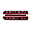 Aufkleber Tank KREIDLER schwarz/rot (2 Stück)